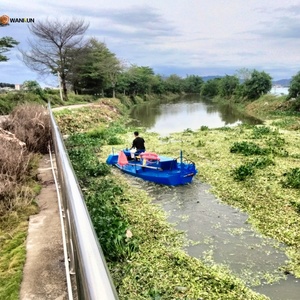 Récolteuse professionnelle de végétation aquatique et éliminateur de jacinthe d'eau |   <span class=keywords><strong>Coupe</strong></span>-plantes submersible pour lacs - Product Image 3