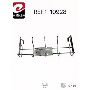MNJ Door Hook 6Pcs Metal Wall Mount Coat Rack Hanger Storage Organizer For Entryway Bedroom Bathroom - Product Image 3