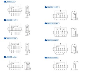 ZWG 2.54Mm Pitch BB2500 Lithium-Ion Pin Kết Nối Lưỡi Máy Tính Xách Tay Pin Kết Nối Drone Pin Kết Nối - Product Image 3