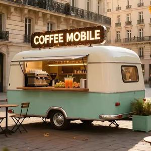 Café mobile - Camion de restauration rapide : Lait, thé, hamburgers, poulet frit, <span class=keywords><strong>vente</strong></span> en voiture, restaurant - Product Image 2