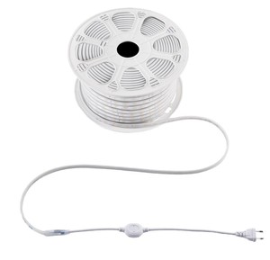 No-Transformer Triple-Staggered 120LEDs 2835 High Voltage LED Strip 220V 100M/Spool Outdoor <b>Rope</b> <b>Light</b> - Product Image 1
