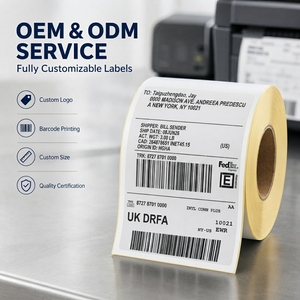 Etiquetas <span class=keywords><strong>de</strong></span> Envío Térmicas Personalizadas 4x6, Rollo <span class=keywords><strong>de</strong></span> Etiquetas Adhesivas con Código <span class=keywords><strong>de</strong></span> Barras Ecológicas, <span class=keywords><strong>Pedido</strong></span> al por Mayor para Comercio Electrónico - Product Image 1