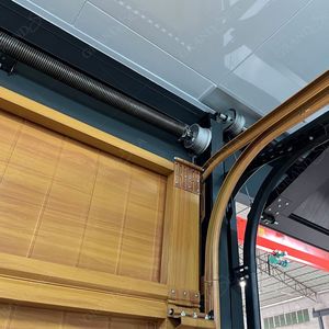 <span class=keywords><strong>Puerta</strong></span> <span class=keywords><strong>de</strong></span> <span class=keywords><strong>Garaje</strong></span> Industrial <span class=keywords><strong>de</strong></span> Dos Coches <span class=keywords><strong>con</strong></span> Doble Sección <span class=keywords><strong>de</strong></span> Acero Norteamericano y Puertas Peatonales para Viviendas Residenciales - Product Image 6
