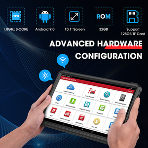 Herramienta de Diagnóstico para Camiones de Servicio Pesado X431 V+ HDIII 24V con Sistema Completo, Android 9.0, 32G/3G, Pantalla Táctil IPS FHD de 10.1 Pulgadas - Product Image 6
