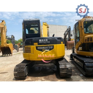 Mini-excavatrice Komatsu 78US 7,8t d'occasion, prix abordable, bien entretenue - Moteur d'origine, faible nombre d'heures de fonctionnement, bon état sur SATE - Product Image 4