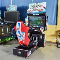 Machine d'arcade de course OutRun commerciale à monnayeur, simulateur de conduite avec écran HD 32 pouces, machine de jeu d'amusement pour centre de jeux