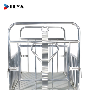 Plataforma de camión de equipaje de aleación de aluminio de 4 ruedas, carrito de equipaje de aeropuerto, carros de equipaje de línea aérea, carrito de equipaje de servicio pesado - Product Image 6