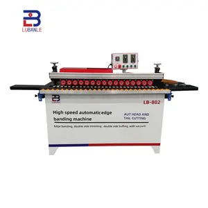 LB802 kleine tragbare Kantenbindermaschine automatische fortlaufende Hochgeschwindigkeits-Kantenbindermaschine