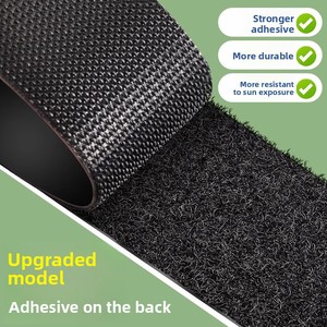 Ağır çevre dostu yapıştırıcı geri birbirine naylon kumaş raptiye kablo bağı kanca döngü bant yeniden çanta için - Product Image 2