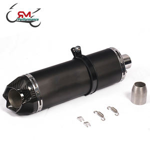 Silencieux d'échappement 51MM, haute Performance, pour moto <span class=keywords><strong>KTM</strong></span> Duke 790, <span class=keywords><strong>MT09</strong></span>, Z1000, en Fiber de carbone - Product Image 2