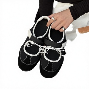 Zapatos Mary Jane de Mujer EVERGREEN, Estilo Funcional 2026, Suela Gruesa, Parte Superior de PU, Ligeros, Diseño Color Block, Corte Bajo, Casuales - Product Image 2