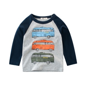 Ropa de <span class=keywords><strong>marca</strong></span> de Boutique para niños pequeños, camisetas informales de manga larga para otoñ<span class=keywords><strong>o</strong></span> y primavera - Product Image 1