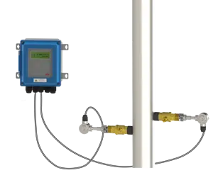 DTI-200B Clamp-on Portable Ultrasonic Fuel Flow Meter with OEM Customization Support