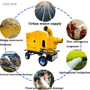 Bomba Autocebante de Alta Eficiencia Operativa para Control de Inundaciones - Bomba de 12 Pulgadas al Mejor Precio para Camiones de Ayuda en Inundaciones - Product Image 2