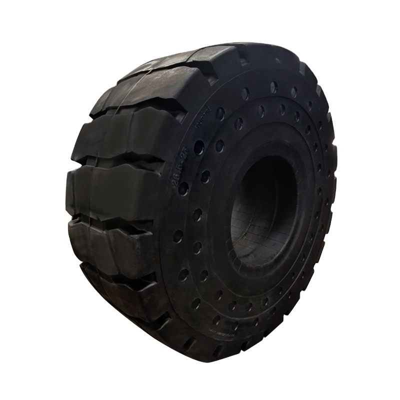 New Hot Sale High Quality and Price Factory Supply Solid Tire 26.5-25 Suitable for Crane Ports Used on Ports Metallurgical Sites