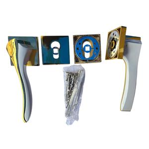 Lcklux Sang Trọng Thiết Kế Hiện Đại Kẽm Hợp Kim Cửa Xử Lý Kéo Vàng Phong Cách Cửa Khóa Cho Khách Sạn - Product Image 3