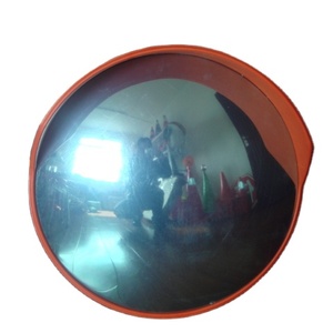 Espejo Convexo de Seguridad para Exteriores de 120 cm, Color Negro y Azul, para Estacionamiento, Decorativo, para Carreteras, Venta al por Mayor de Fábrica - Product Image 1