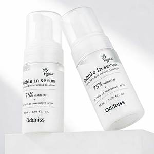 เซรั่มบำรุงผิวหน้า Natural Bubble วิตามินซี เฟอรูลิก แอซิด ช่วยลดเลือนริ้วรอย บำรุงผิวให้กระจ่างใส ฟื้นฟูผิว วีแกน 90 มล. สำหรับทุกสภาพผิว สารสกัดจากใบหัวใจ - Product Image 1
