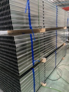 Profilés en acier léger Q195 pour cloisons sèches, 25Ga, 12 pieds, montants et rails, installation facile - Product Image 2