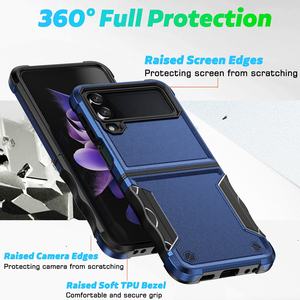 Funda completa de tpu anticaída para <span class=keywords><strong>Samsung</strong></span> z flip 4, protección contra caídas, <span class=keywords><strong>precio</strong></span> de fábrica, 360 - Product Image 5