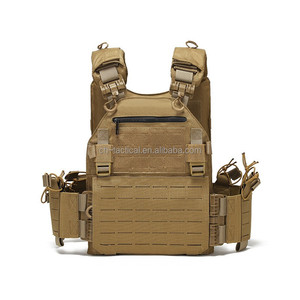 Novo Atacado de Fábrica: Colete de Segurança Porta-Placas Tático com Sistema <span class=keywords><strong>Molle</strong></span> Camuflado para Caça e Treinamento - Product Image 3