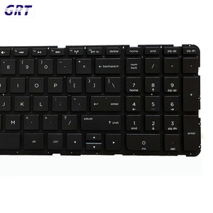 คีย์บอร์ดแล็ปท็อปสีดำราคาประหยัดสำหรับ HP Pavilion 15-E 15-A 15-D 15-N 15-F 15-G 250 G3 255 G3 256 G3 คีย์บอร์ดโน้ตบุ๊ก - Product Image 3