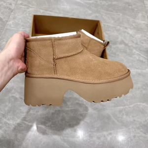 Best selling 2025 New Fashion Design Snow <b>Boots</b> for <b>Women</b> Classic Ankle Winter Snow <b>Boots</b> Warm Wool <b>Boots</b> - Product Image 6