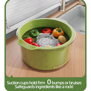 Lavadora de Verduras 3 en 1 con Hidrógeno - Sensor Automático, Rotación de 2 Velocidades, Portátil y Ecológica para Frutas y Verduras del Hogar - Product Image 5