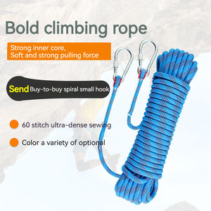 <span class=keywords><strong>Corde</strong></span> d'escalade de travail <span class=keywords><strong>a</strong></span>érien d'évasion de matériel de polyester résistant à l'usure - Product Image 2