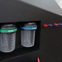 Máquina de Aire Acondicionado de Doble Sistema Karjoys para Refrigerante R134a y R1234yf, Máquina Automática de Reciclaje y Recarga de Gas Dual