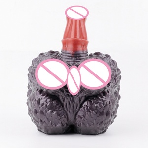 New Arrival GEEBA Fantasy <b>Dildo</b> Masturbator Soft Silicone Single Channel Sex Toy for Men & Women, Realistic Onahole Design - Product Image 1