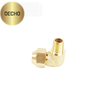 Латунные фитинги для труб: отводы-фланцы для кондиционеров с наружной резьбой 1/8" (6 мм, 8 мм, 10 мм), изготовленные на ЧПУ, в картонной упаковке - Product Image 2