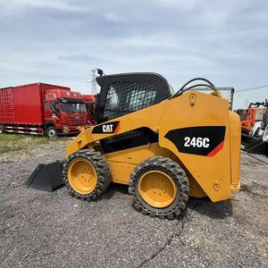 Chargeur sur pneus d'occasion Caterpillar Cat 246C 289d avec prix d'usine bon marché à vendre - Product Image 1