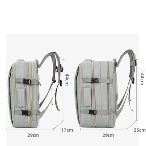 กระเป๋าเป้สะพายหลังขนาดใหญ่แบบขยายได้สำหรับผู้ชายและผู้หญิง สำหรับธุรกิจ - Product Image 4