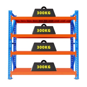 Estanterías Metálicas Personalizadas con Revestimiento, Estanterías Metálicas Resistentes para Almacenes, Estanterías Metálicas para Garaje y Almacén - Product Image 1