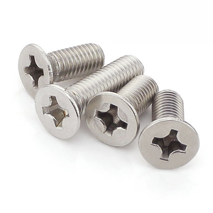 สกรูไขว้1000ชิ้น/ถุง M1.2ชุบนิกเกิลเหล็กคาร์บอน M2 M2.5 M3เครื่อง M4 M3.5 - Product Image 4