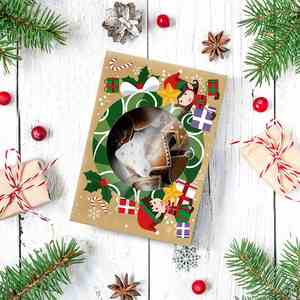 Bulk 12Pack Kraft <b>Christmas</b> Cookie Packaging Box Bakery <b>Christmas</b> Treat Candy Cookie <b>Boxes</b> for Gift Giving Food Packaging <b>Boxes</b> - Product Image 5