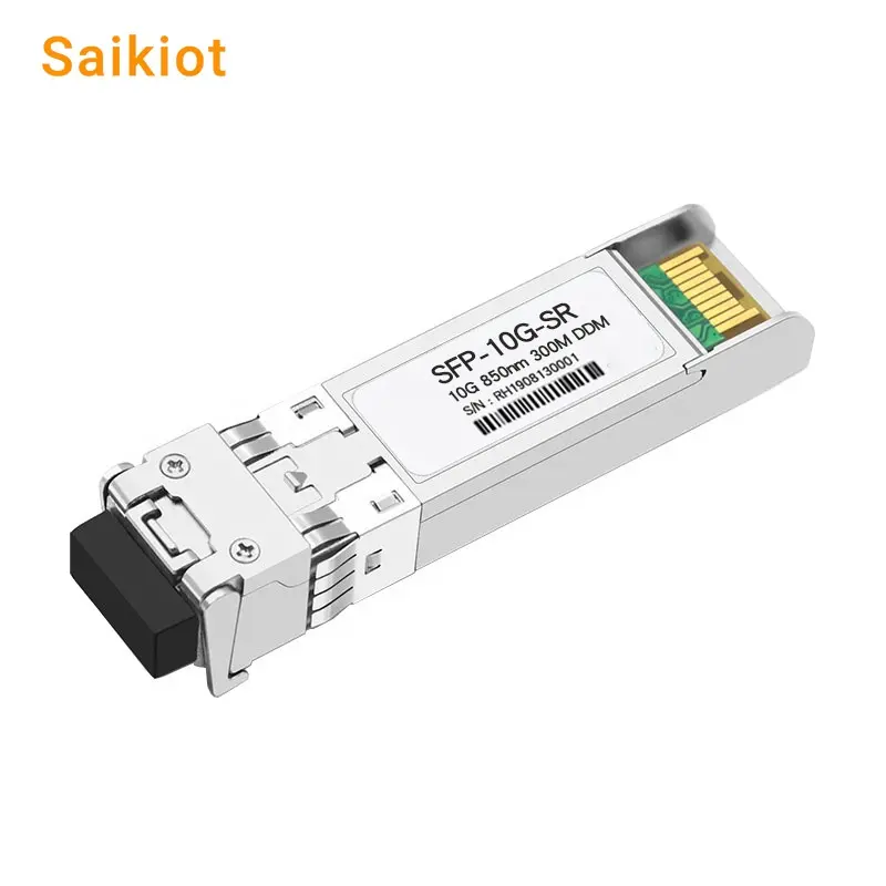 Saikiot Fiber SFP-Transceiver-Modul 10GB 300M 10km 40km Glasfaser-Transceiver-Modul