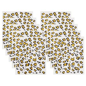 Gold Metallic Foil Tattoo Sticker Fashion Customized PET Film Water Transfer Paper Lasting Temporary Tattoo Body Decoration - Product Image 3
