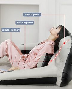 Waterhan Taşınabilir Tek Kişilik Şişme Egzersiz Topu Yumuşak Sırt Desteği PVC Malzeme 105cm Boyut 20kg+ Kapasite Her Mevsim Araba Yolculuğu - Product Image 5