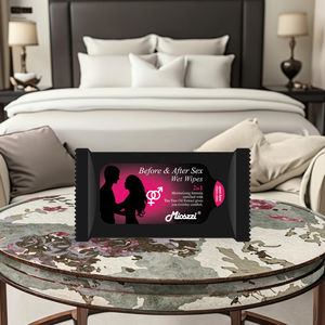 Fabricantes Após o sexo Limpe Mulheres Masculino Homens Toalhetes molhados do atraso do sexo Toalhetes masculinos Fórmula natural Toalhetes de atraso masculinos Seguros confiáveis - Product Image 4
