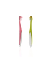 Cepillo de Dientes Infantil CoralClean Colorido, Cerdas Suaves de Nailon, Mango de PP, Certificado CE, Libre de BPA, Cabezal Ergonómico Pequeño, Uso Doméstico, 2-6 Años