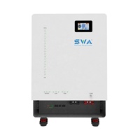 Sistema de Almacenamiento de Energía Solar Residencial, Batería LiFePO4 de 51.2V 200Ah 10.24kWh, Respaldo de Energía Apilable con BMS Inteligente