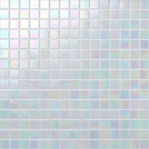 Chine Fourniture 20*20 Gradient Noir Verre Mosaïque Peel Stick Style Chinois Appartement Carreaux Muraux 4mm D'épaisseur pour Piscine Conception Graphique - Product Image 1