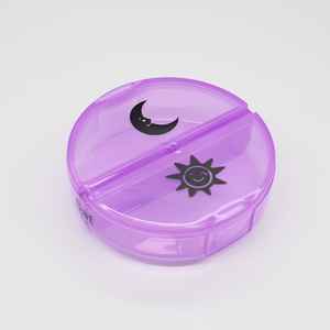 Reise-Mini-PP-Pillenorganizer 7-Tage AM/PM Pillendose Tragbarer Kleiner Medikamentenbehälter - Product Image 6