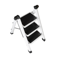 Échelle pliable à plusieurs marches, échelle domestique pliable, échelle légère pour la cuisine, plateforme d'escalade antidérapante