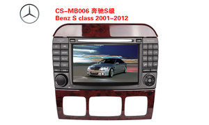 7インチ4G/64GタッチスクリーンワイヤレスカープレイカーラジオAndroidオートマルチメディアGPSナビゲーションベンツ<span class=keywords><strong>S</strong></span>クラス<span class=keywords><strong>W220</strong></span>用 (1998年-2005年) - Product Image 3