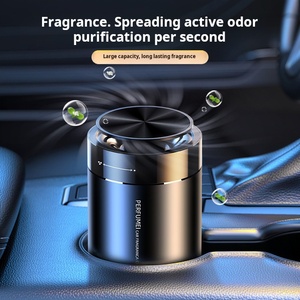 Sang Trọng Xe Điện Làm Mát Không Khí Hợp Kim Hương Thơm Khuếch Tán Môi Trường Xung Quanh Ánh Sáng Cho Xe Ô Tô Rắn Hương Thơm Dầu Hương Liệu - Product Image 4