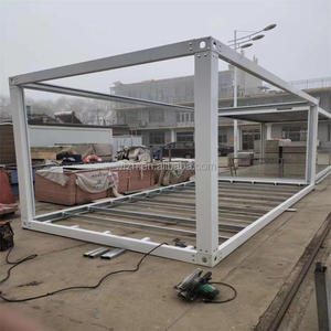 Prefab mô-đun nhà Khung nhà sản xuất <span class=keywords><strong>container</strong></span> nhà khung thép mạ kẽm cấu trúc - Product Image 2