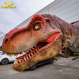 Modèles de dinosaures jurassiques grandeur nature en métal, animatroniques, conception de dinosaures pour une utilisation en intérieur/extérieur dans les parcs d'aventure et les centres commerciaux - Product Image 2